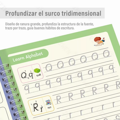 ✨ Cuaderno Mágico Infantil de Caligrafía Montessori™