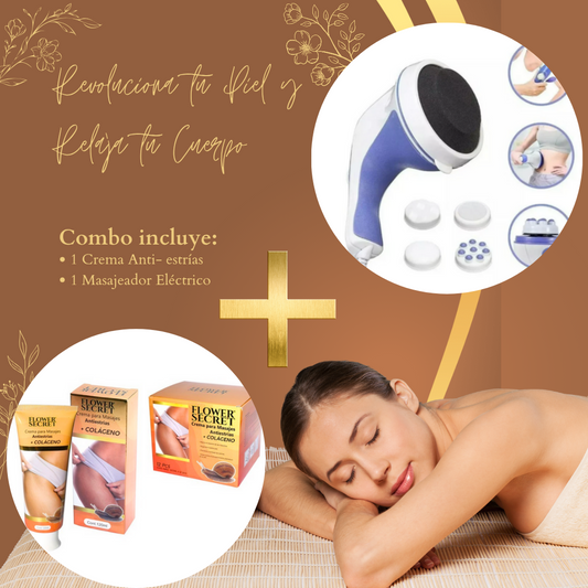 Masajeador Electrico™ + Crema Antiestrias