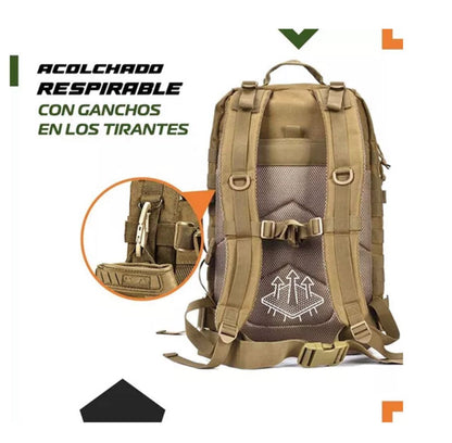 🔥 MOCHILA TÁCTICA PENTAGON™ 50 LITROS – RESISTENCIA EXTREMA SIN LÍMITES 🔥
